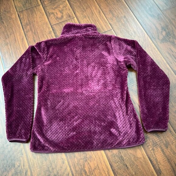 Columbia Women's Fireside II Sherpa Full Zip  Size: M marionberry purple - Picture 6 of 8